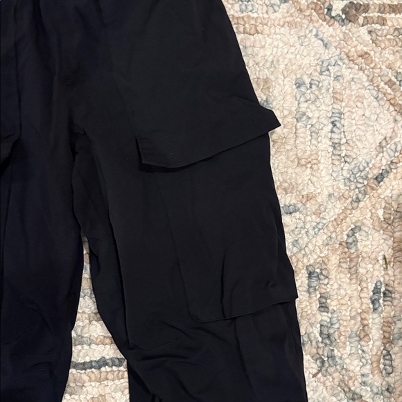 Zara Boy’s Black Cargo Pants - Warm Lining - Size 9 - Picture 4 of 10